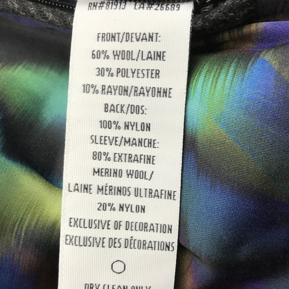 NEW Robert Graham Men's coat herringbone wool - Picture 7 of 8